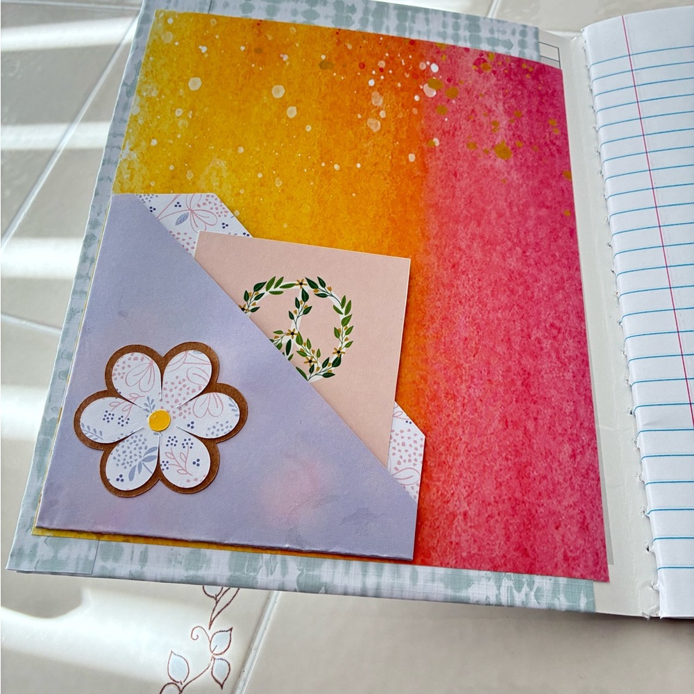 Handmade Inspirational Composition Notebook - Picture 2 of 3